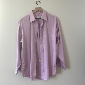 Joseph & Feiss pink/purple button up shirt